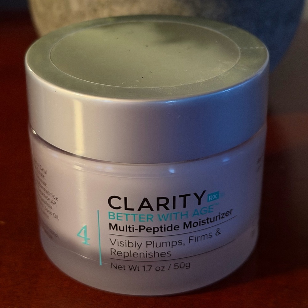 Clarity Rx Better With Age Multi-Peptide Moisturizer 1.7 oz. Face Cream NEW